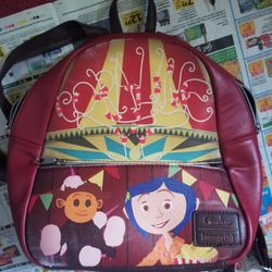 Coraline Loungefly Backpack Purse