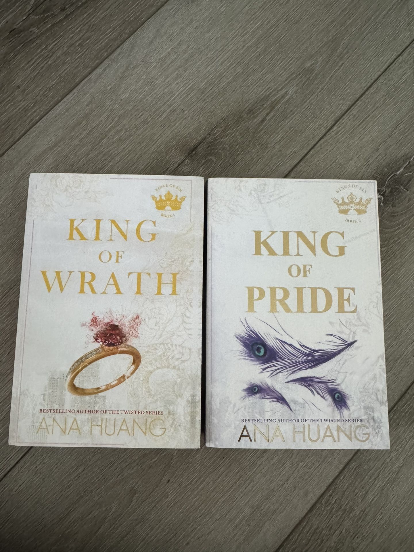 King Of Wrath/ King Of Pride Books