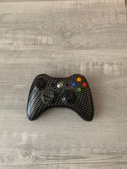 Xbox 360 controller carbon fiber