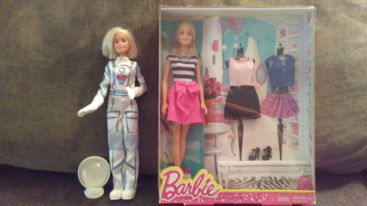 New Barbie set dolls