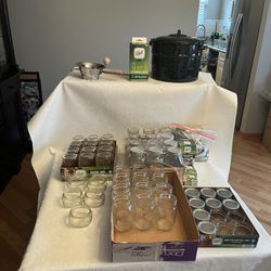Complete Set Of Home Canning Supplies