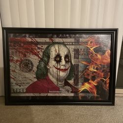 ‼️JOKER/BENJAMIN FRANKLIN POSTER‼️