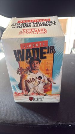 Lamonte Wade 100th splash hit bobblehead