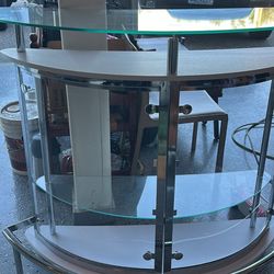 console/display cabinet almsot new 