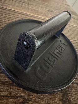 Cast Iron Smashed Burger Press Cuisinart