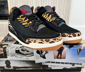 Jordan 3 Animal Instinct size 9.5 deadstock San Diego