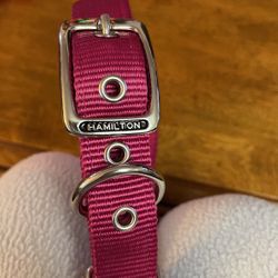 Hamilton Dog Collar New 