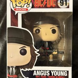 Funko Pop Rocks AC/DC - Agnus Young Vinyl Figure #91 #36318 NEW