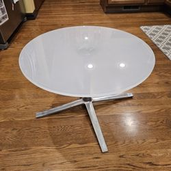 Round Glass Coffee Table / Side Table