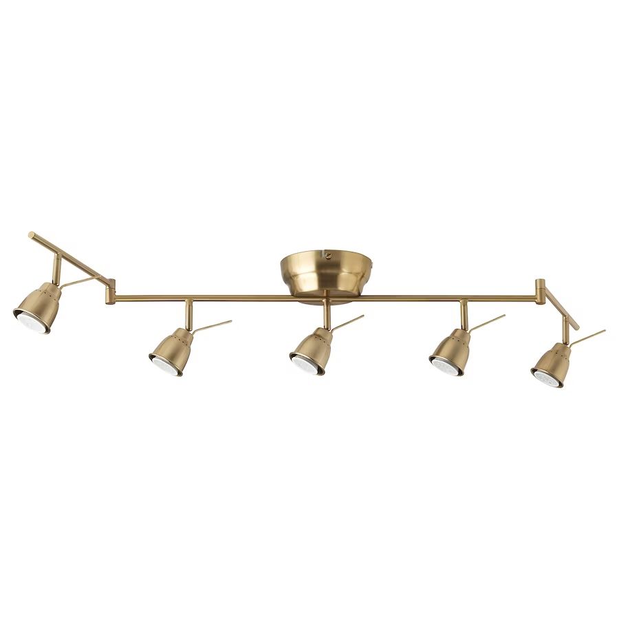IKEA Barometer Brass Ceiling Track Light for Sale in Dallas, TX