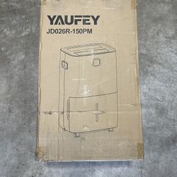Yaufey 150 Pints Energy Star Dehumidifier with Pump for Home, Basement and Large Room up to 7000 Sq. Ft., With Drain Hose, Timer, Intelligent Humidity