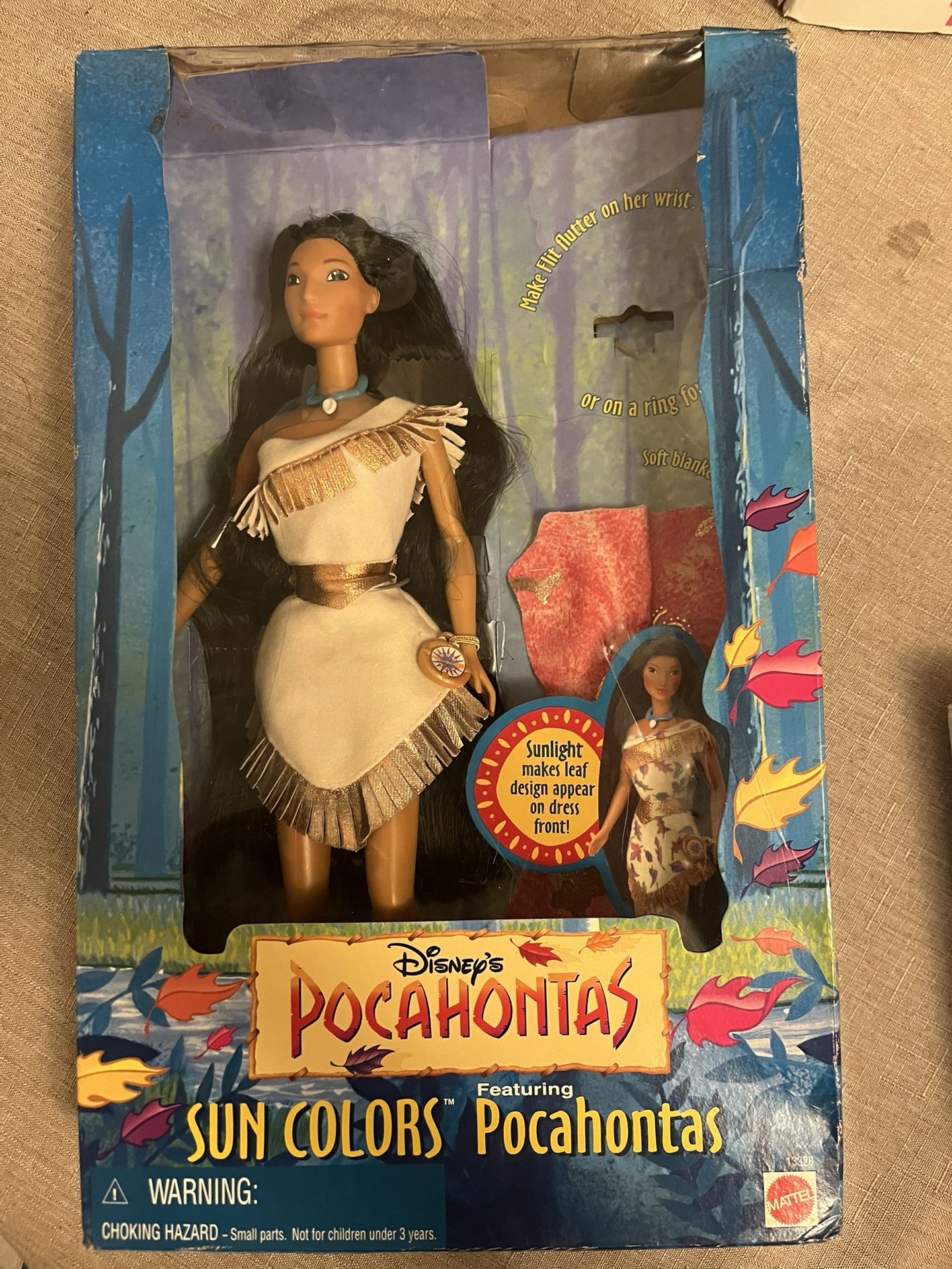 Mattel Barbie 1995 Collectors Disney Edition - Pocahontas (Sun Colors) 13328