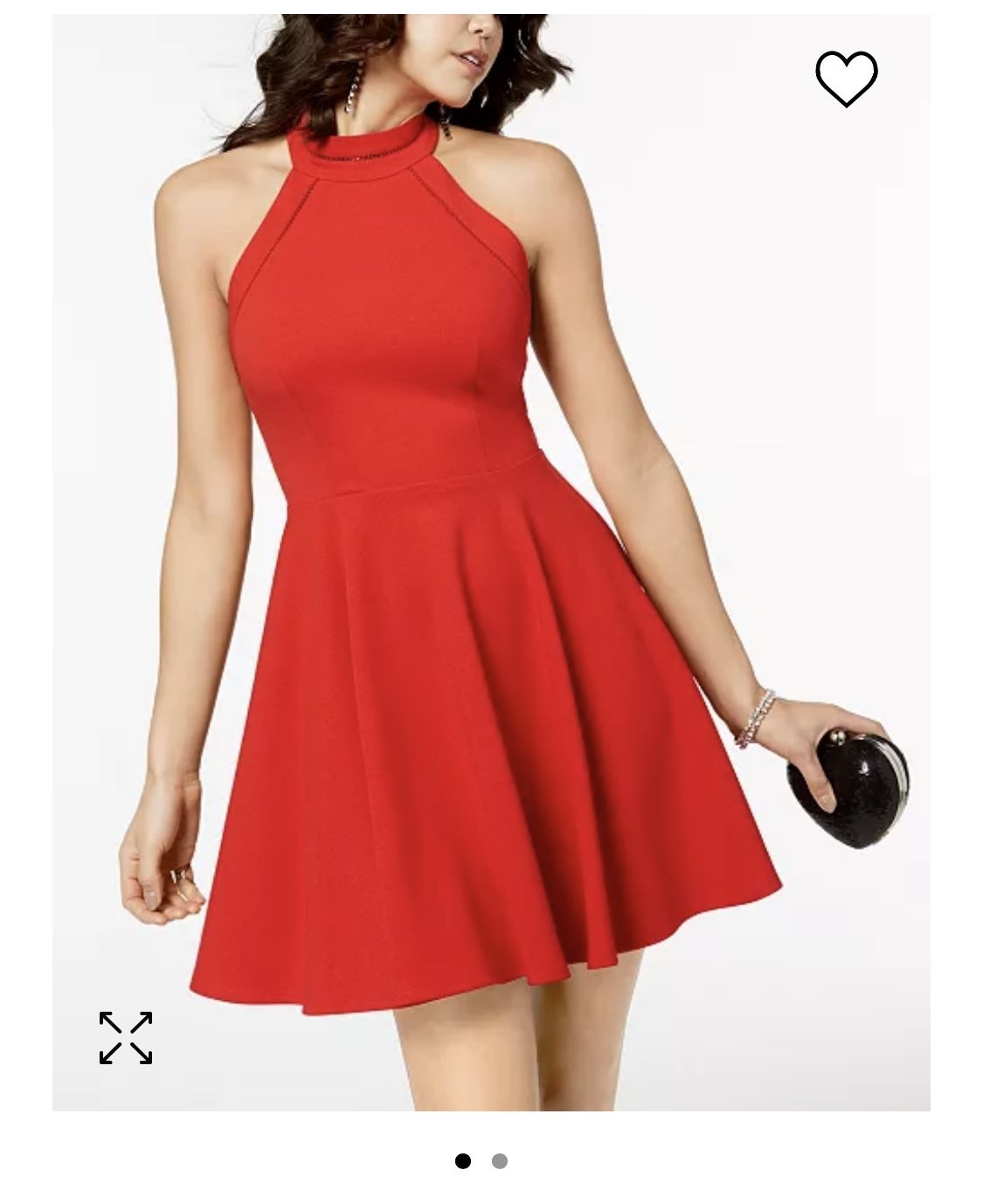Juniors Large 13/14 NWT B. Darlin Bombshell Red Dress / Valentine’s Day 