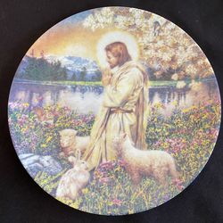 Love One Another Garden of the Lord Collectors Plate Chuck Gillies 1992 1st Issue Fine Chine Porcelain (Rare Collectors Item!)