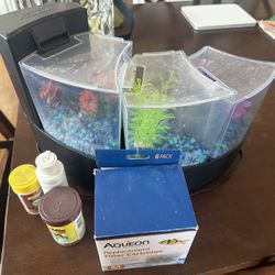 Betta Tank + Used Supplies