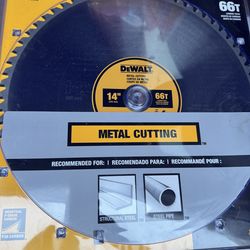 DeWALT 14” 66T Metal Cutting Saw Blade
