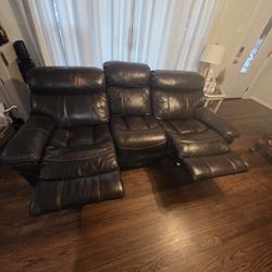 Leather Couch 