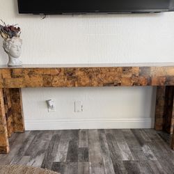 Console table