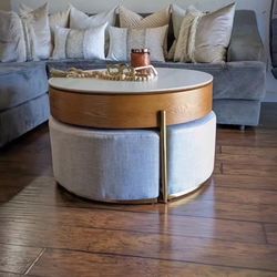 Coffee Table With Chairs 