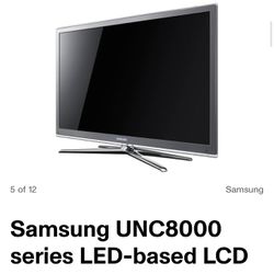 Samsung 55 Inch TV With Stand And Mount 