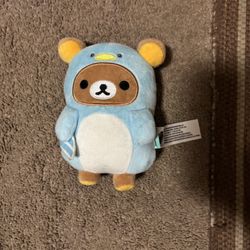rilakkuma fish plushie 