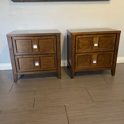 Two BEAUTIFUL NIGHTSTANDS