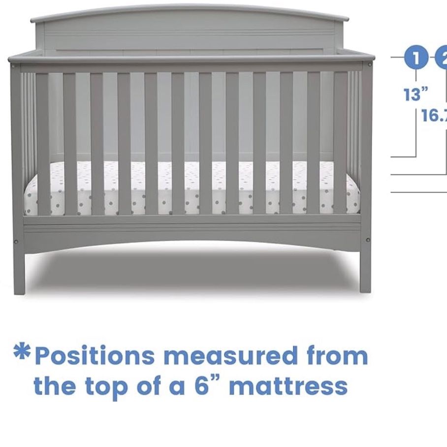 Convertible 4-in-1 Baby Crib