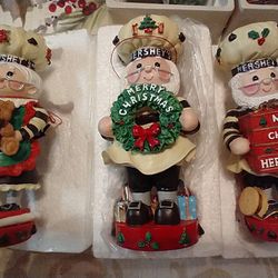 Christmas Vintage Hershey's World Collectables Figurines by Kurt Adler