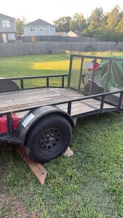Dove tail trailer