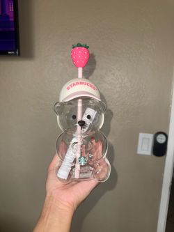 Starbucks Pink Bearista Cup
