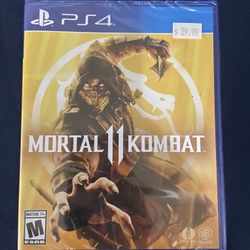 Mortal kombat 11 For PS4 And Works on a PS5