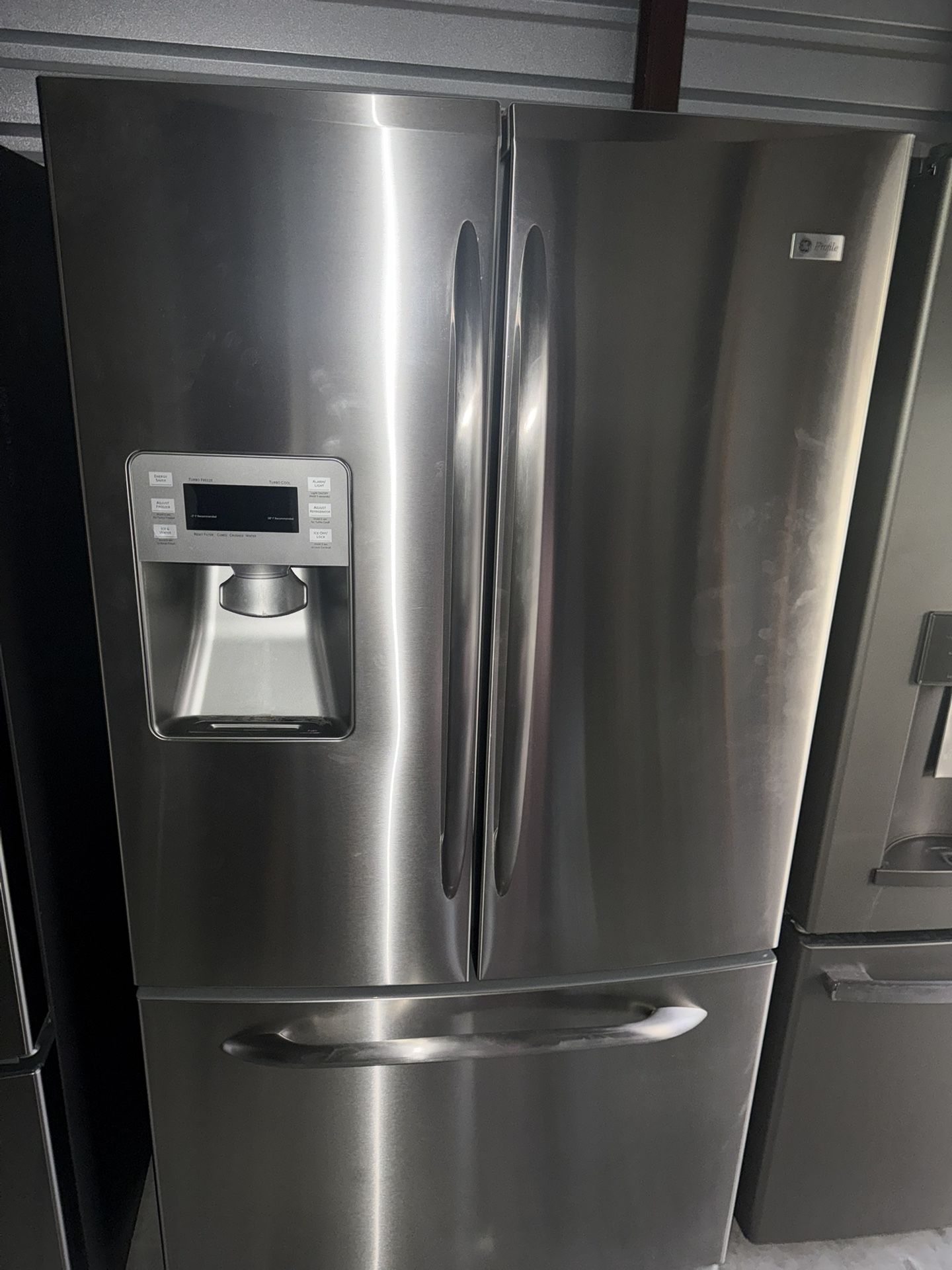 GE 3 Door Refrigerator