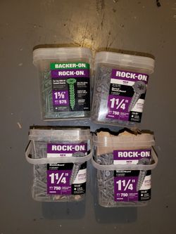 Backer-on , Cement Board, Hardie Backer Board Screws