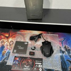 New Redragon M908 Impact RGB LED MMO Gaming Mouse W/ 12 Side Buttons, Optical Wired Ergonomic Mouse W/ Max 12,400DPI, High Precision, 18 Programmable 