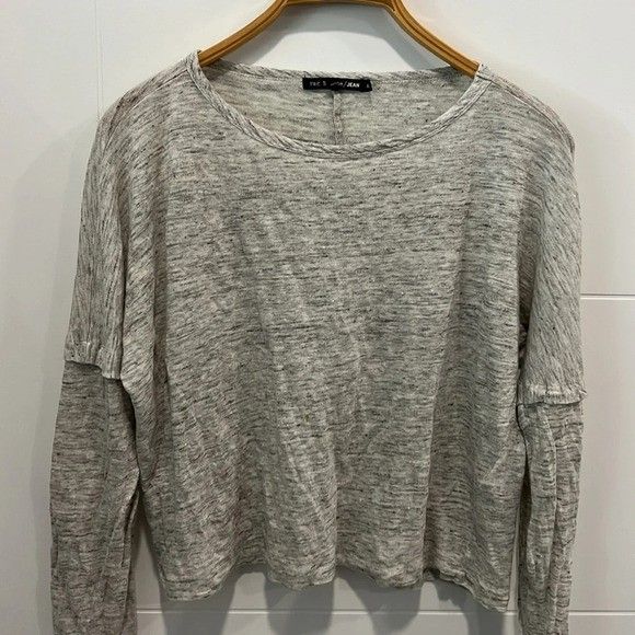 Rag & Bone gray long sleeve shirt size XS