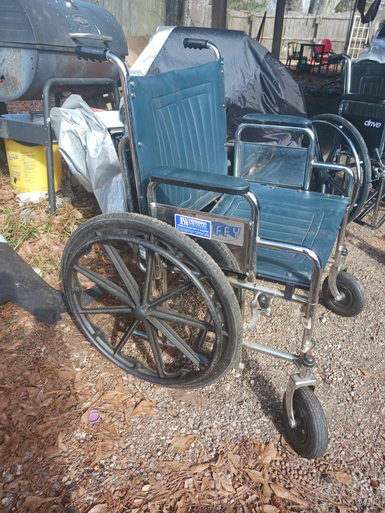 Tuff Care Deluxe 377 Wide Wheelchair