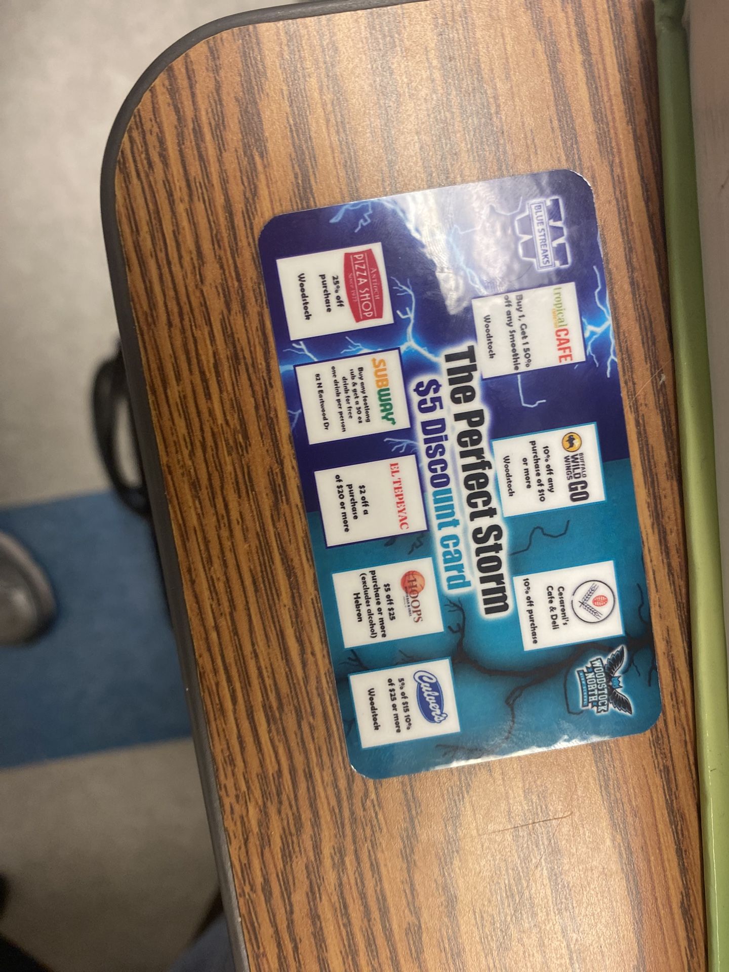 Woodstock Discount Card