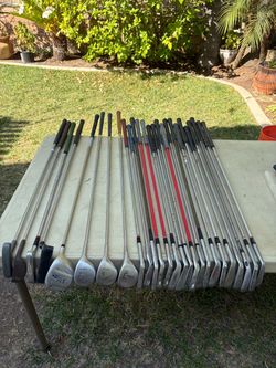 Lots of Golf Clubs For Sale