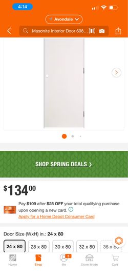 Indoor or closet door