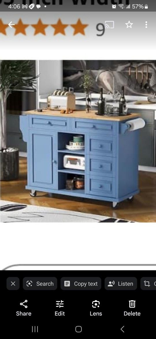 Kitchen Island Cart.. BRAND NEW!!!!