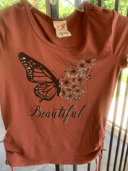 Lilly Bleu Butterfly T-shirt - 10/12
