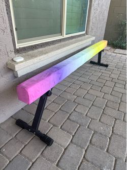 Brand new foldable and adjustable balance beam/gymnastic equ