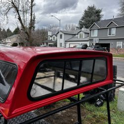 Red Truck Camper Shell/Topper 
