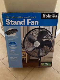 Holmes 18 in Remote Control Stand Fan