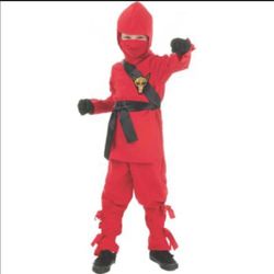 Ninja Halloween Costume , (size M) Kids 5,6,7 y. old