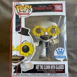 Art The Clown With Glasses - Funko Pop #1593 (Funko Shop Exclusive)