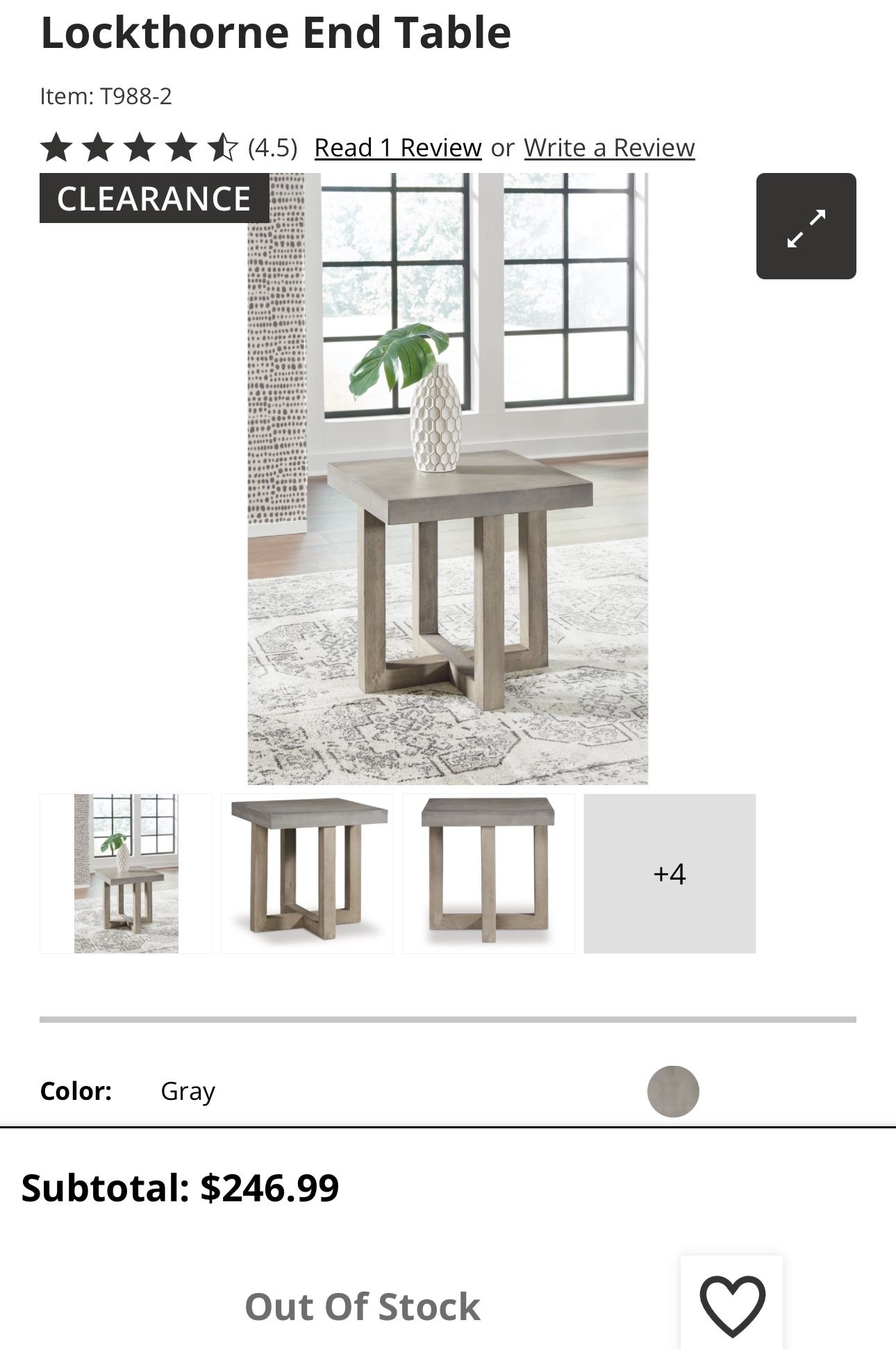 Classy And Elegant End Table Set Of 2 For 180 (98$ Each)