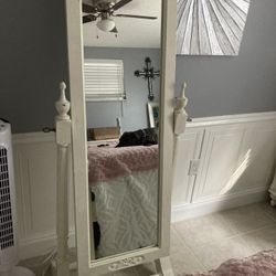Tall Antique mirror