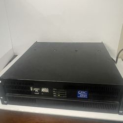 QSC amplifier CX12T 2x700w 4 ohm Working