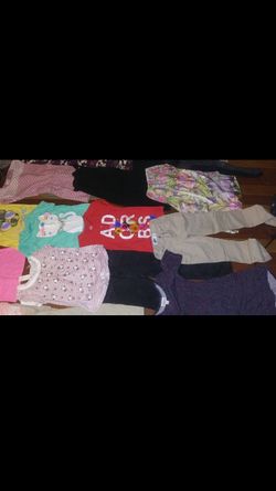 Girls size 5/6 all shirts-$1 jeans-$5 leggins-$2 dresses-$3 pj's-$2